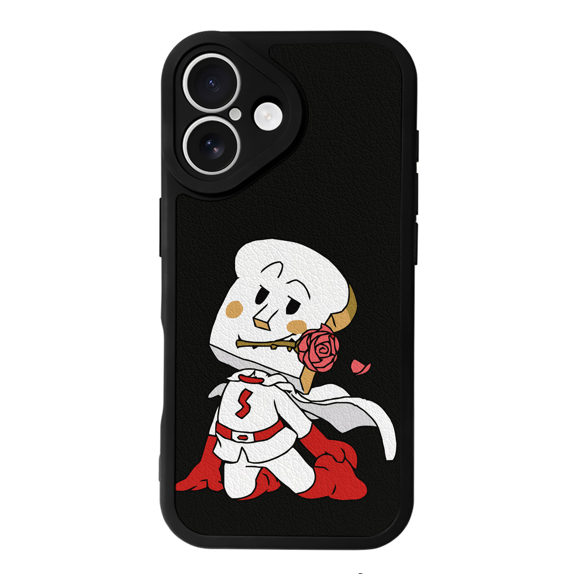 （画像用） アンパンマン Anpanman 【iPhone 16シリーズ対応】シリコンスマホケース（レザー調） 材質：シリコン